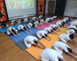 International Yoga day celebration year 24-25